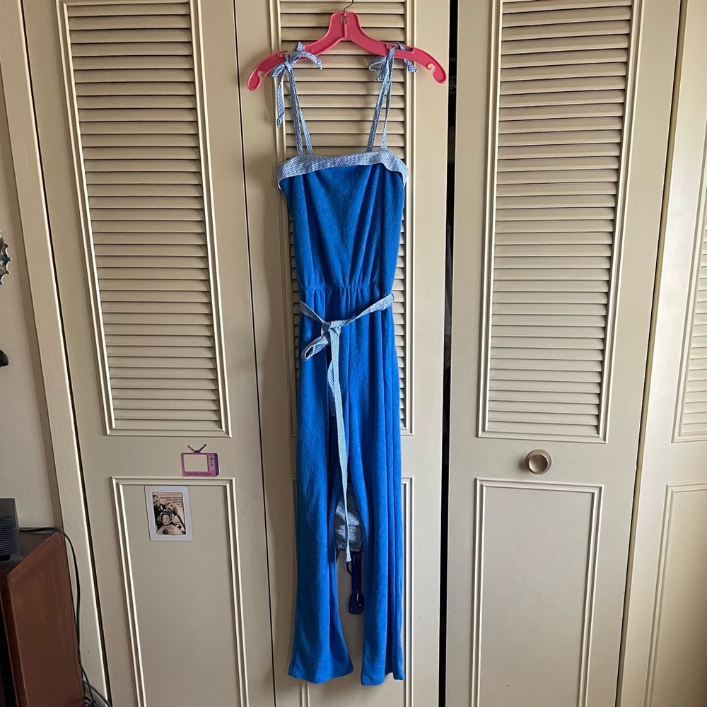 Vintage blue jumpsuit